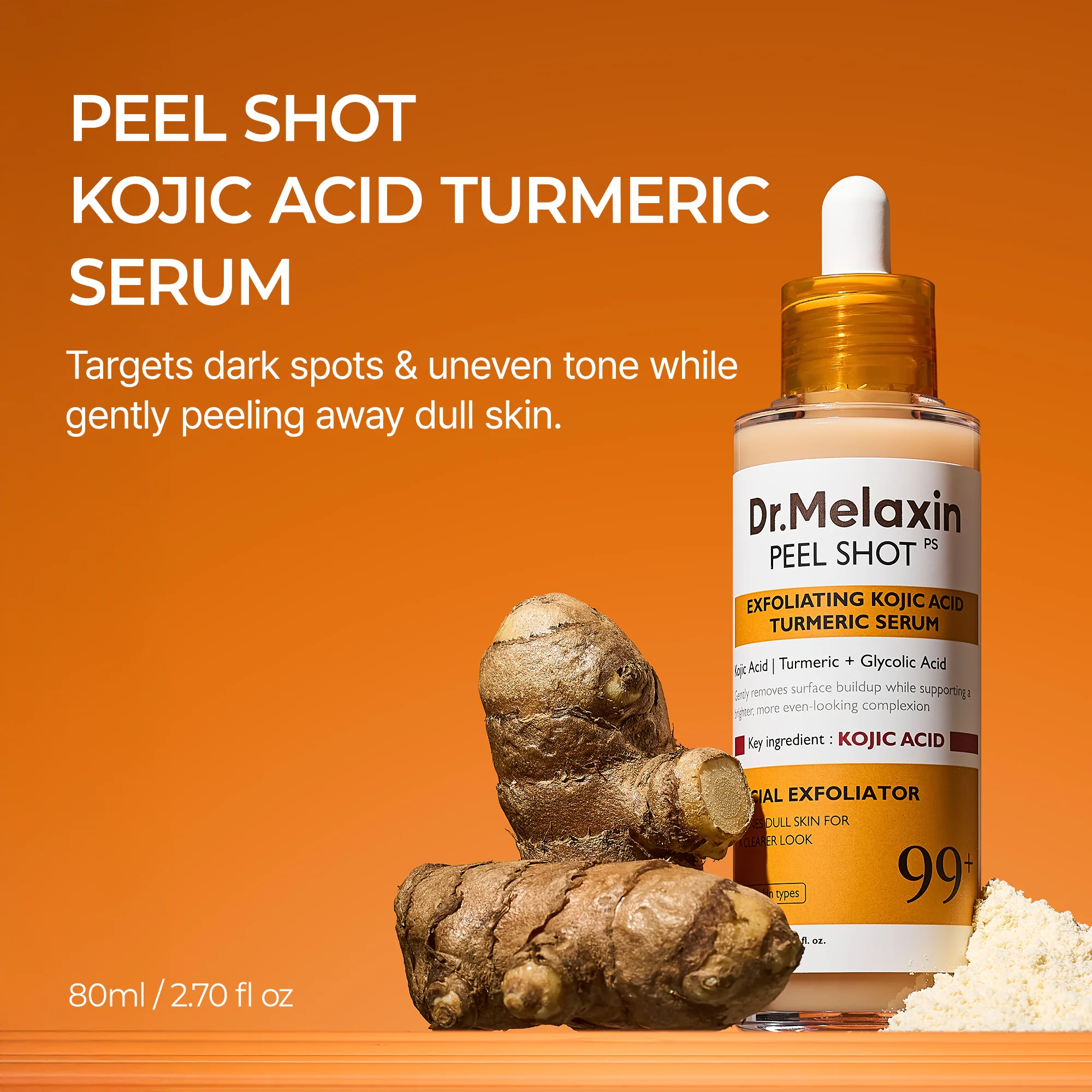 Peel Shot kojic Acid Turmeric Serum